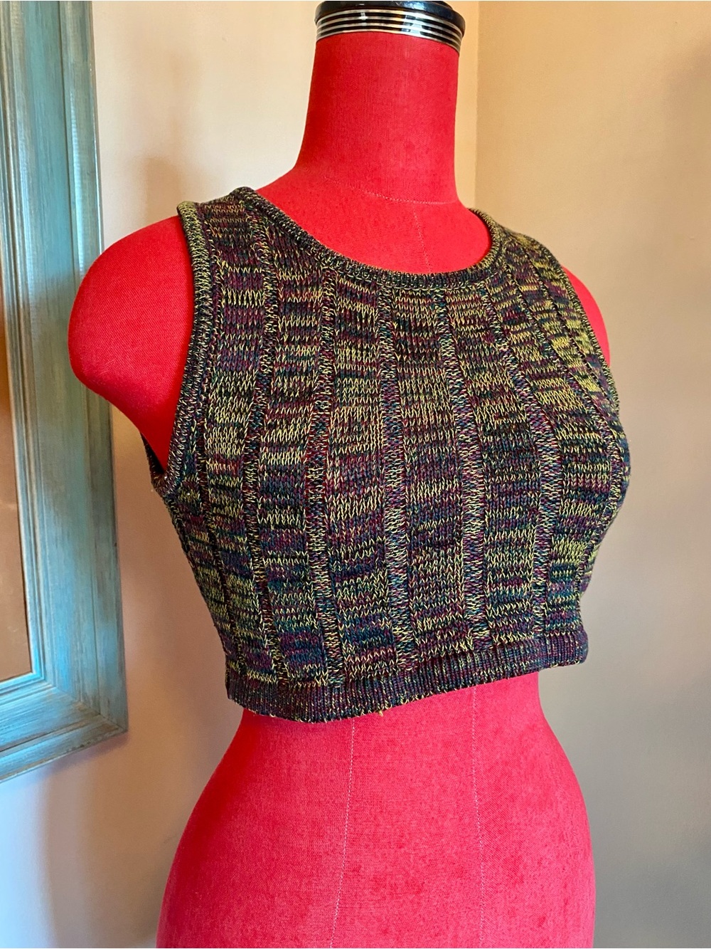 Knit Crop Tank Top